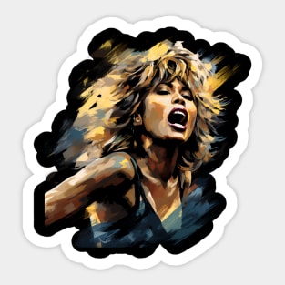 Tina Turner Sticker